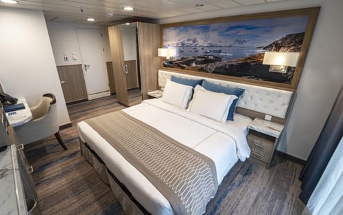 Aurora Expeditions Greg Mortimer Balcony Stateroom B